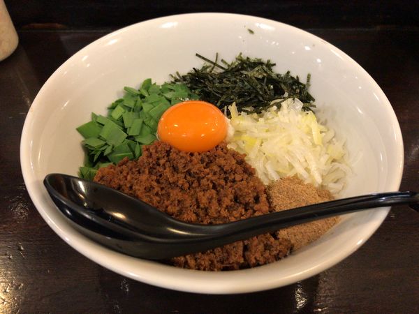 「台湾まぜそばZ」@自家製麺ほうきぼし 神田店の写真