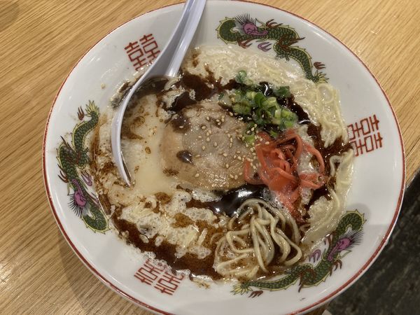 「屋台のとんこつラーメン¥550+税」@屋台屋 博多劇場 大宮店の写真