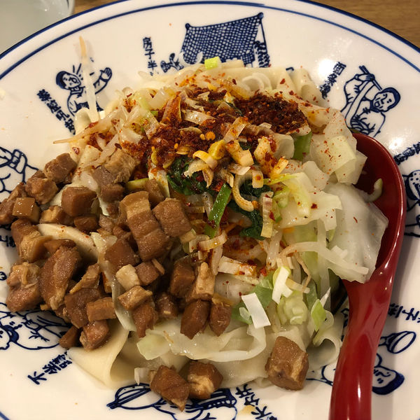 「ヨウポー麺」@西安麺荘 秦唐記 永代総本店の写真