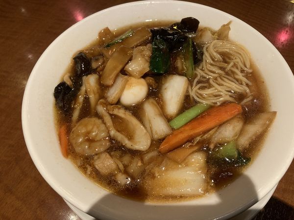 「五目あんかけスープ麺¥890」@健康中華庵 青蓮 大宮西口店の写真