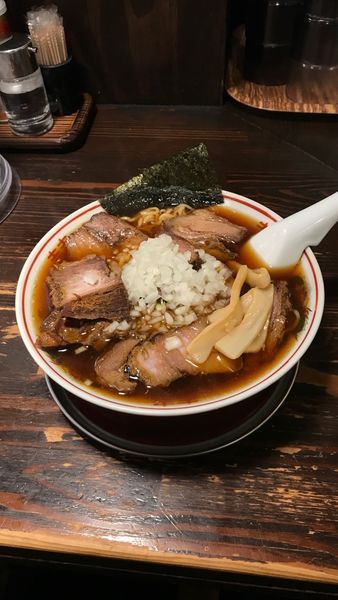 「元祖竹岡式チャーシューメン」@竹岡式ラーメン 竹徳の写真