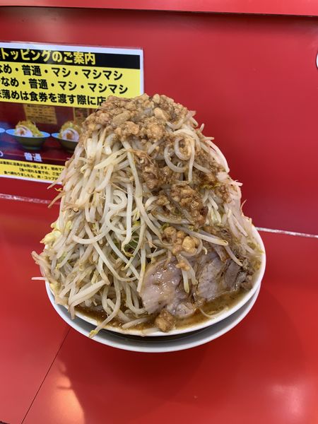 「大ラーメン」@立川マシマシ 古河125号店の写真