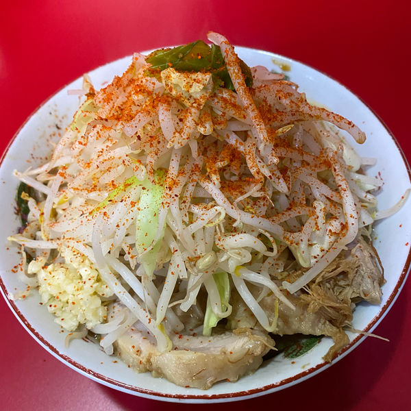 「ラーメン（カラメヤサイニンニク少し）」@ラーメン二郎 札幌店の写真