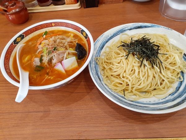 「タンつけ、大盛、固め、辛い、あっさり」@タンメン亭 新百合ヶ丘店の写真