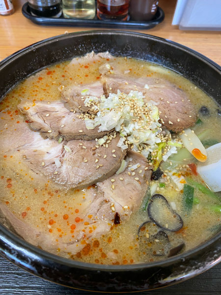 「みそチャーシューめん」@中華らーめん 天宝の写真