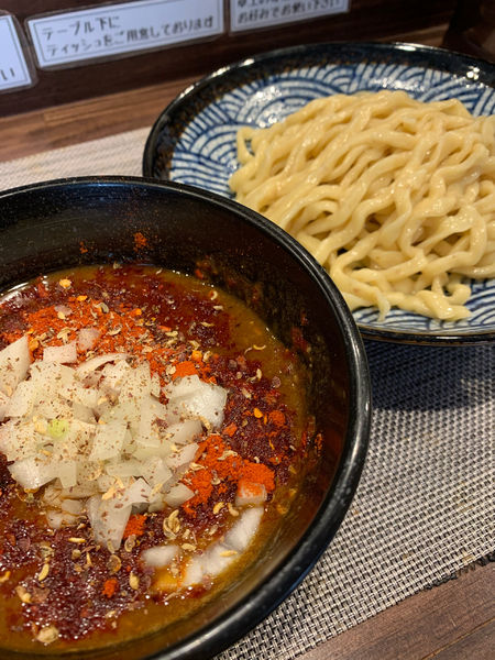 「しび辛つけ麺(並)」@麺FACTORY JAWS 3rdの写真