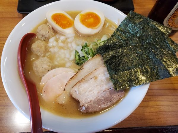 「特製濃厚醤油ラーメン1000円」@ラーメン屋 コカトリスの写真