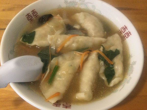 「青島ビール→スープ餃子麺(¥500+800)」@ちんとうの写真