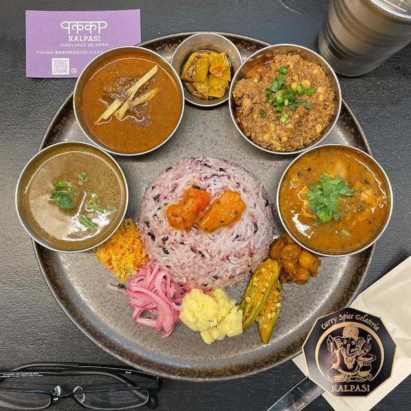 「カレー4種」@Curry Spice Gelateria KALPASIの写真