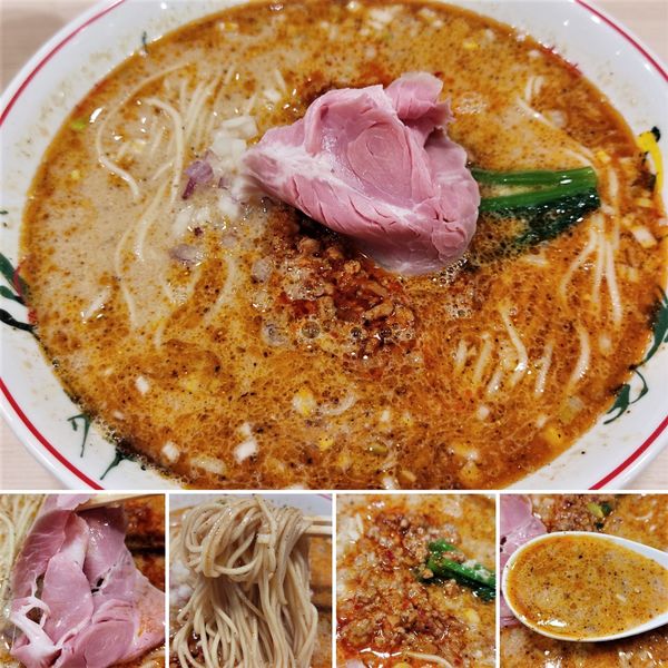 「担々麺＋小ライス＝1100円」@ぷれじでんとの写真