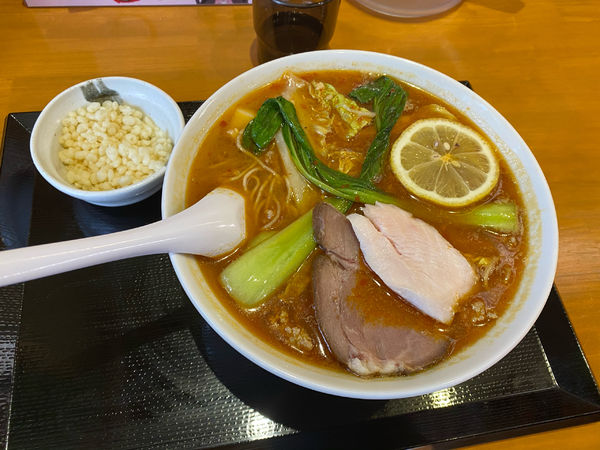 「限定四川らぁ麺（大）950円」@麺処 蒼の写真