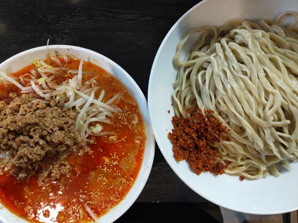 「【限定】白い雫。1000円(つけ麺100円、大100円)」@豚星。の写真