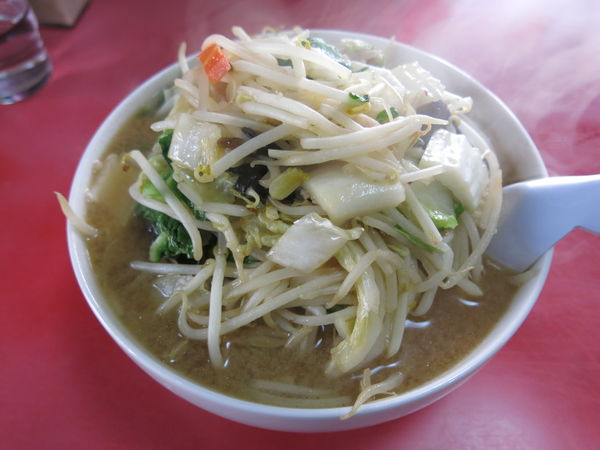 「みそ味タンメン：750円」@中華料理 満州飯店 七北田支店の写真