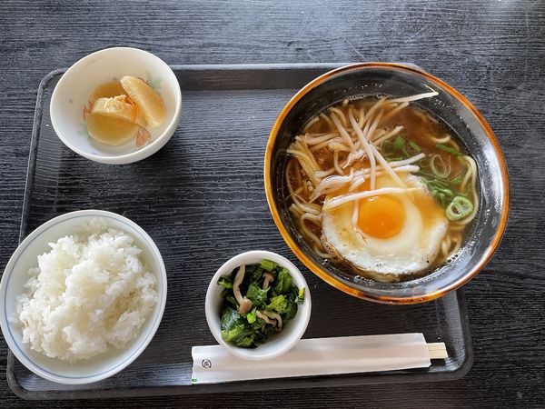 「ラーメンミニランチ600円」@カフェ HAYASHIの写真