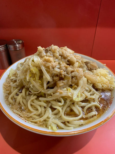 「ラーメン　ニンニク」@ラーメン二郎 仙川店の写真