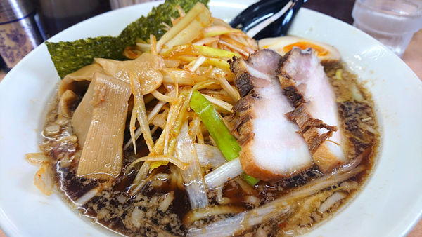 「【昼】ネギラーメン」@雨風本舗の写真