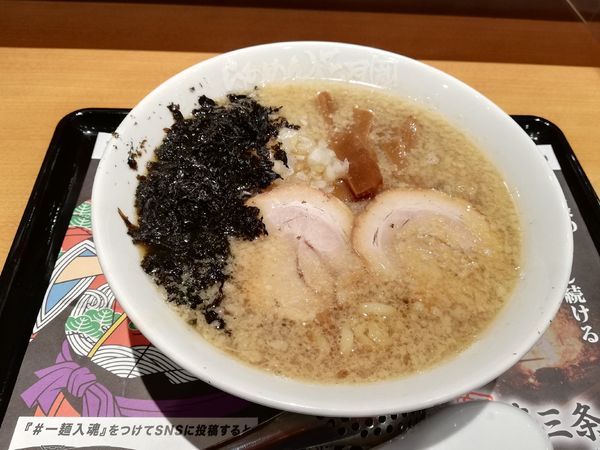 「新潟燕三条らーめん潤　期間限定」@らあめん花月嵐 川越バイパス店の写真