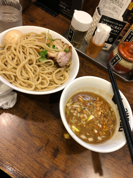 「つけ麺　特盛」@つけめんTETSU 御徒町ラーメン横丁店の写真