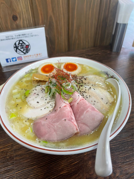 「鶏白湯らぁめん」@らぁ麺 大金星の写真