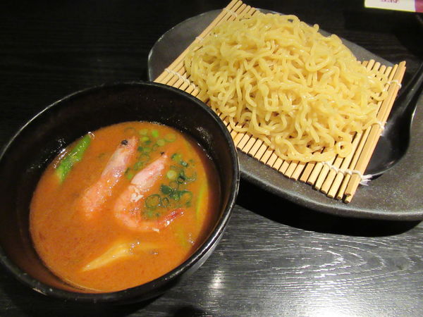 「海老味噌つけそば（並）（930円）」@小樽食堂 国立店の写真