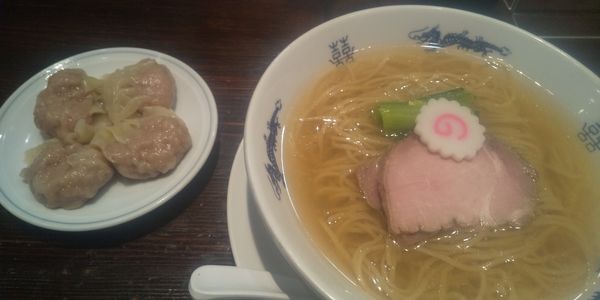 「中華そば（肉ワンタン4個）」@中華蕎麦にし乃の写真