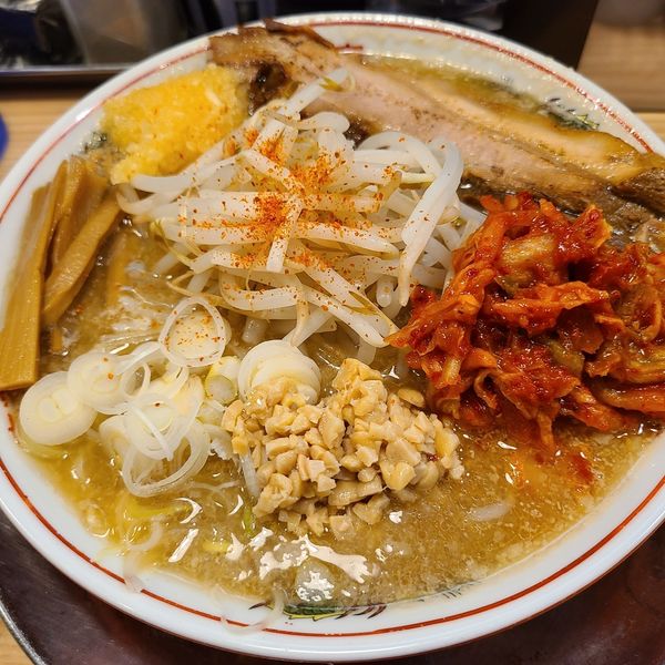 「煮干味噌ラーメン　限定」@煮干そば 流。の写真