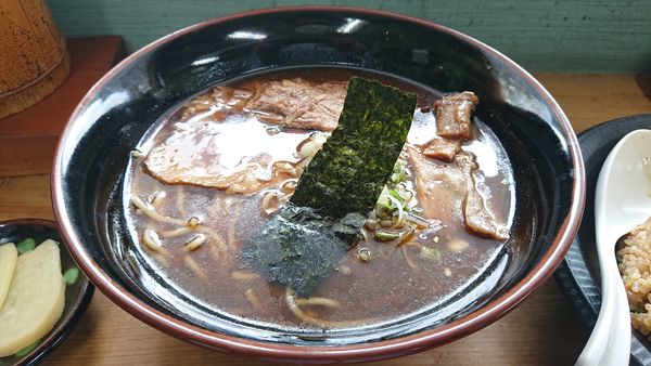 「しなそば」@支那そば処 麥蕎麦やの写真