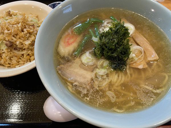 「らーめんセット（塩）」@いっぽの写真