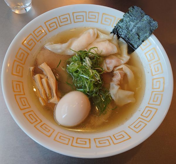 「特製中華そば白だし(1100円)」@麺や くろえもんの写真