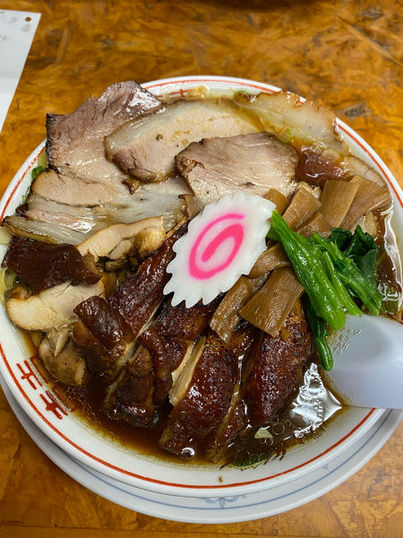 「生姜醤油チャーシュー麺」@かし亀の写真