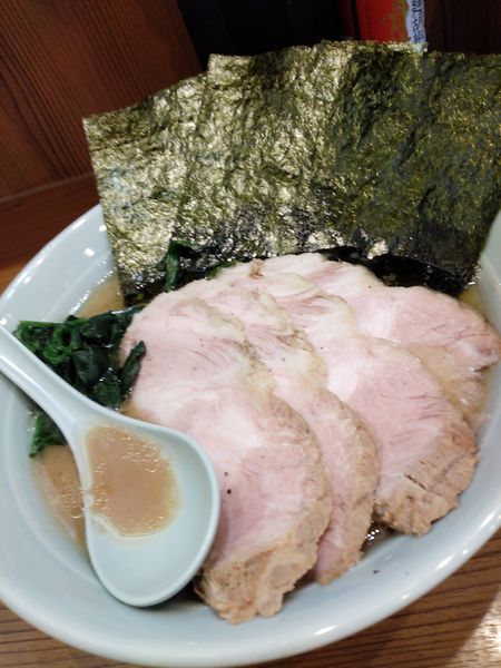 「チャーシュー麺並」@横浜家系ラーメン 武蔵家 秋津店の写真