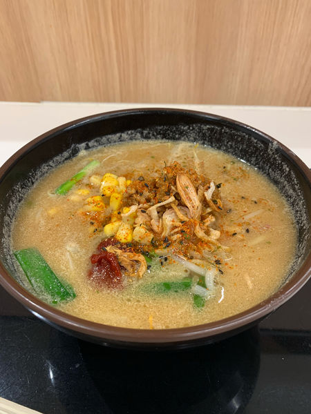 「北海道味噌らーめん」@麺場 田所商店 酒々井PA(上り)店の写真