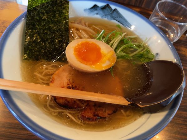 「柚子塩らーめん」@AFURI 原宿店の写真