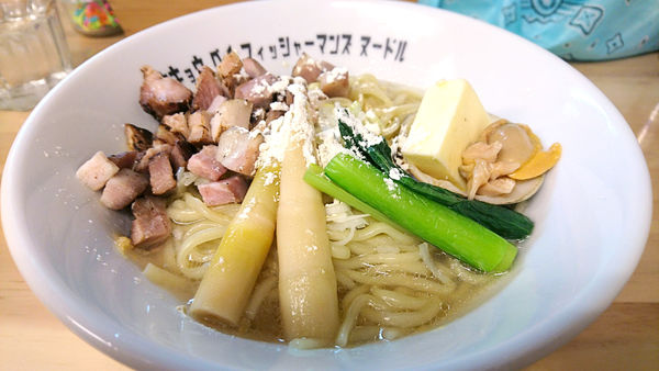 「【夜】まぜそば 潮」@Tokyo Bay Fisherman's noodleの写真