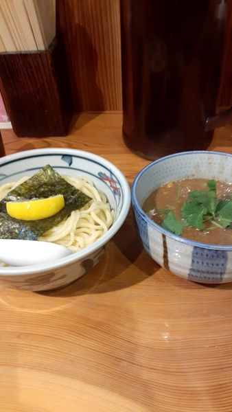 「濃厚煮干しつけ麺」@麺屋まいどの写真