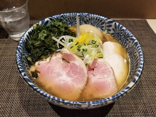 「特製焼あご醤油」@麺匠 いし井の写真