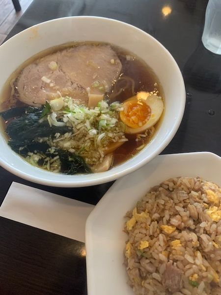 「半チャンラーメン 850円」@幸楽の写真