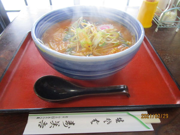 「ピリ辛ちゃんぽん 850円」@寿美吉の写真