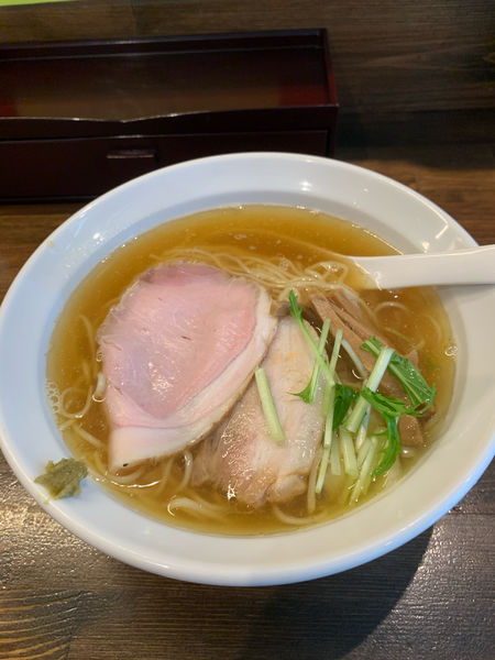 「白醤油」@麺や一芯の写真