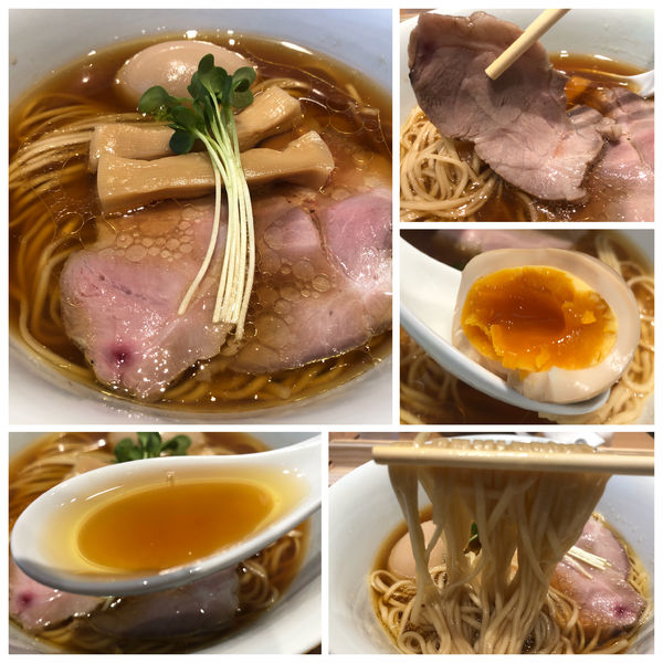 「【やまぐち】味玉会津地鶏そば 1450円」@ラーメンWalkerキッチンの写真