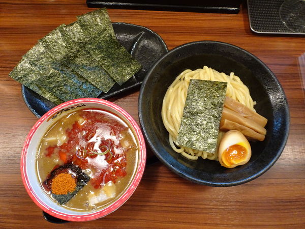 「辛のりつけ麺」@つけ麺 きらりの写真