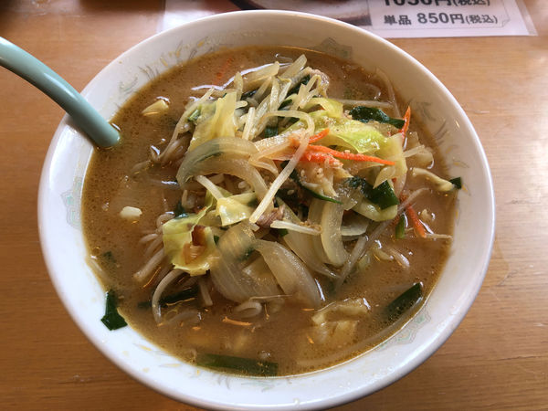 「味噌ラーメン」@お食事処 伊藤苑の写真