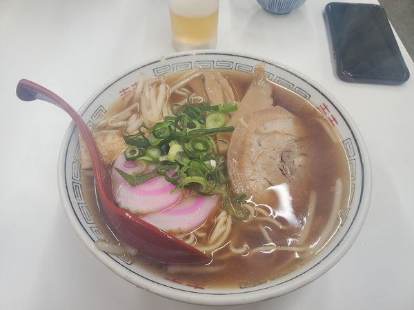 「中華そば750円」@原喜久食堂の写真