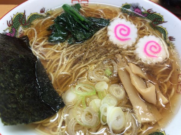 「支那そばセットB800円」@らーめん 彩佐屋の写真