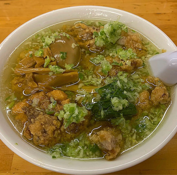 「塩パーコー麺1080円」@珉珉の写真