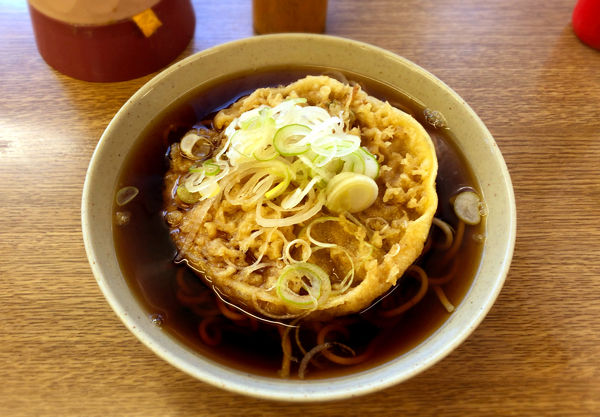 「天ぷらそば(450円)」@都そば 京成高砂駅店の写真