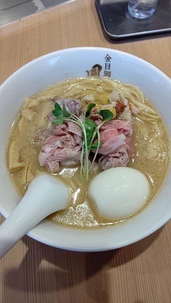 「特製金目鯛らぁ麺　1050円」@らぁ麺 鳳仙花の写真