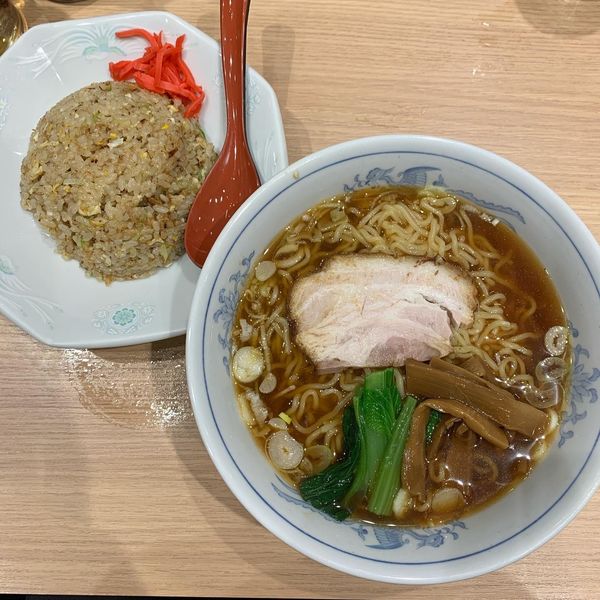 「半チャンラーメン」@ふぢのの写真