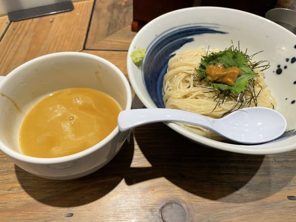 「限定雲丹つけ麺」@麺屋 翔 みなとの写真