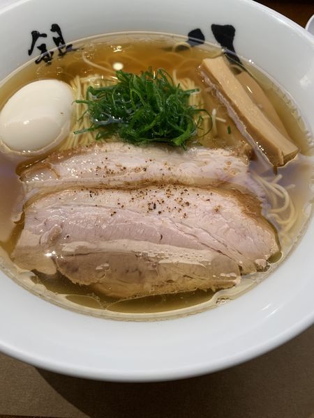 「特製中華そば」@中華そば 銀座 八五の写真